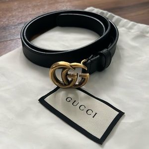 Gucci GG Marmont Thin Belt